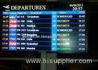 Digital Wall Mounted Airport Information Signs Single Color Led Module