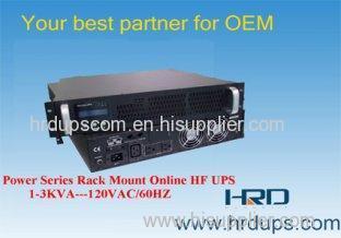 120v- rack Online hf ups 1-3KVA