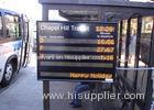 High Resolution Digital Bus LED Display Bus Information Display