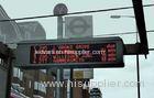 Bus station display destination screen p10 single red led display