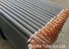 11 FPI Extruded Fin Tube / Heat Exchanger Finned Tube 25000MM Length