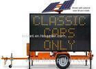 High Brightness SMD P25 1R1G1B Portable Electronic Message Boards With 360 Degree Sealed