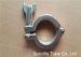 TP304 3A Sanitary Valves And Fittings Stainless Steel Single Pin Heavy Duty Clamp