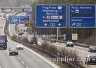 High Resolution P25 LED Speed Limit Signs With Storage Memory / Environmental Monitoring 2R1G1B