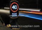 Low Power Consumption Customized Variable Speed Limit Signs 2mm Aluminium Housing