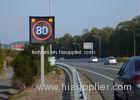Traffic Fixed LED Speed Limit Signs Optical Performance Conforms To European Standard