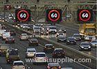 Motorway Traffic Fixed LED Speed Limit Signs Light Weight Short Thickness