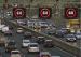 Motorway Traffic Fixed LED Speed Limit Signs Light Weight Short Thickness