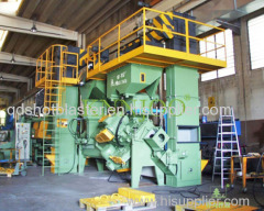 Durable Foundry Machinery Wire Rod Through Type Shot Blasting Machine