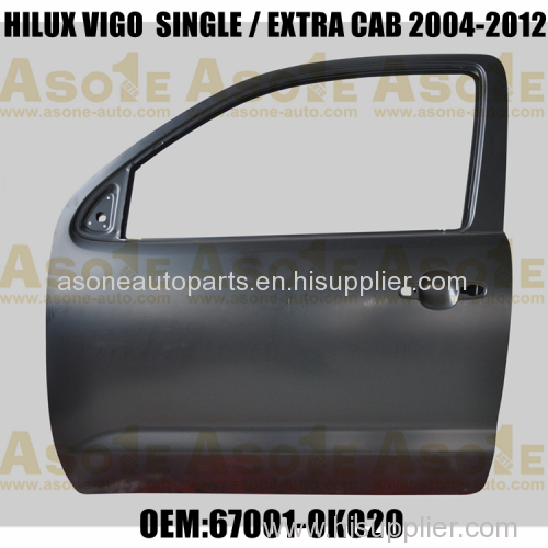 TOYOTA HILUX VIGO Single Extra Cab Replacement Steel Door OEM 67002-0K020