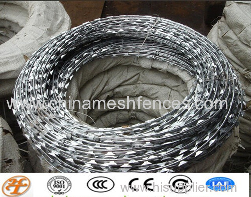 razor wire;BTO22 razor wire;galvanized razor wire