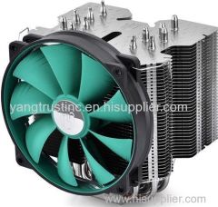 High speed cooling aluminum cpu cooler heat sink