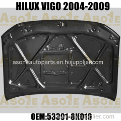 Replacement Car Engine Hood Without Hole For TOYOTA HILUX VIGO 2004-2009 OEM 53301-0K010