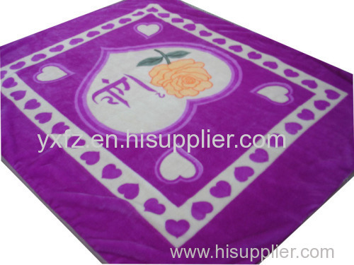 purple peach design 3KG blankets