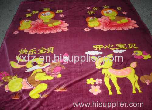 3.5KG child weft knitting blankets