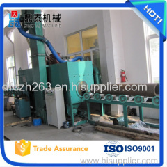 Steel pipe shot blasting machine with high quality/steel pipe inner wall cleaning shot blast machine