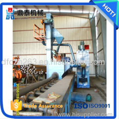 Steel pipe shot blasting machine with high quality/steel pipe inner wall cleaning shot blast machine