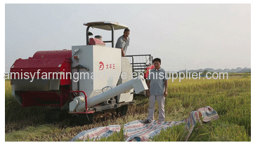 Large Rice Combine Harvester