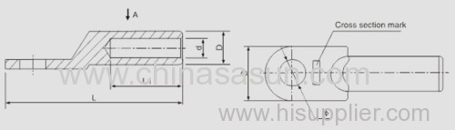 copper lug ( pipe stock type ) for power cable