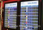 High Brightness Airport Information Signs Impact Resistant Energy Saving