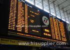 Electronic Airport Flight Information Display System Installed At Station Entrance