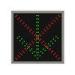 Custom Full Color Led Traffic Control Signs For One Lane Road Sign 700*600mm