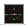 Custom Full Color Led Traffic Control Signs For One Lane Road Sign 700*600mm