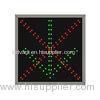 Custom Full Color Led Traffic Control Signs For One Lane Road Sign 700*600mm