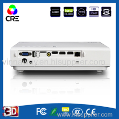 OEM service 3D projector 3000lumen 1280*800p built-in android system 3LED laser projector use daylight business use