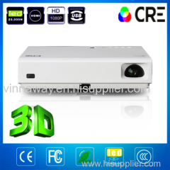 OEM service 3D projector 3000lumen 1280*800p built-in android system 3LED laser projector use daylight business use