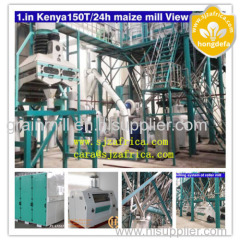 good quality and best price corn maize grinding milling machinery