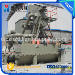 Stone shot blasting machine used in paving stones flamed/through type shot blasting machine