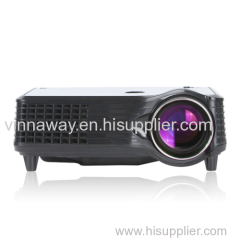 LED projector 800*480p support 1080p/HDMI/VGA/DVD/TV/USB support lower price for big promotion