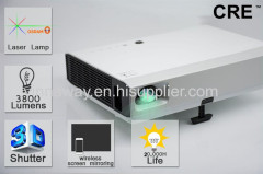 Smart mini projector 3D supper native 1080P digital DLP&LCD projector for 3800lumen 20000 hours life span