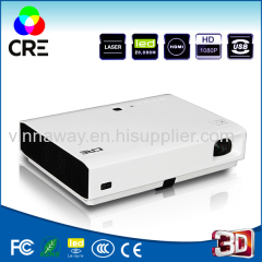 Smart mini projector 3D supper native 1080P digital DLP&LCD projector for 3800lumen 20000 hours life span