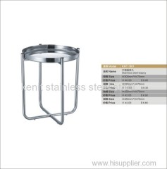 stainless steel metal teapoy