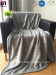 Luminous Soft Flannel Blanket with Burnout Designs