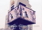 IP65 Outdoor Full Color 1R1G1B Led Curtain Wall Display Screen 16 X 16 Pixels