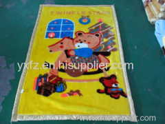 yellow color cute design 200*240cm blankets