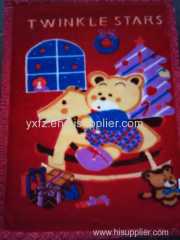 yellow color cute design 200*240cm blankets