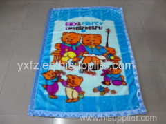 yellow color cute design 200*240cm blankets