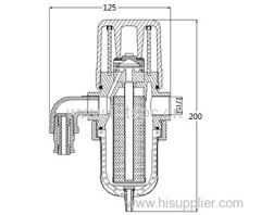 End Automatic Drainer(open type)