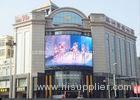 Media Centers Mesh LED Curtain Wall For Outside Advertising / Video Display