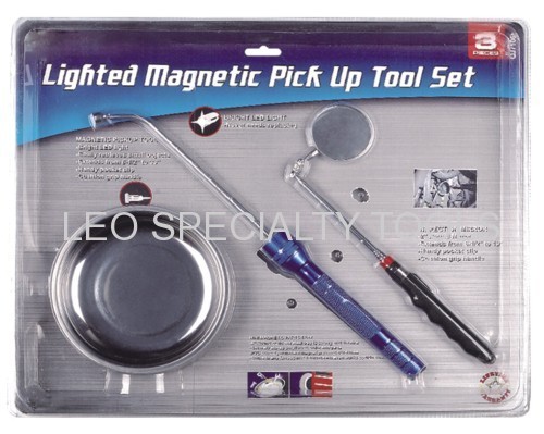 3pcs Magnetic Inspection Tool Set