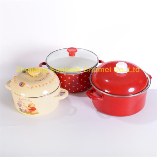 SB3006 Round Cast Iron Enamel Casserole