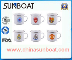 Sunboat Various Capacity Enamel Mug