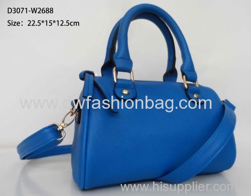 Blue ladies handbag Fashion PU shoulder bag