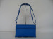 Fashion blue shoulder bag for lady