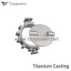titanium alloy casting parts valve cover