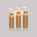 eco-friendly wooden bamboo cosmetic packaging 350ML PET BAMBOO JAR BAMBOO BOTTLE